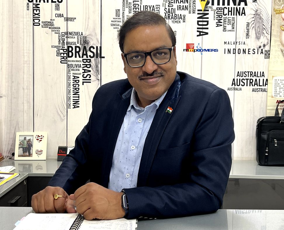 Dev K. Singhal, Managing Director of Mahesh Manglesh Plastics, India's Nylon (PA6/PA66) & PBT polymer distributor