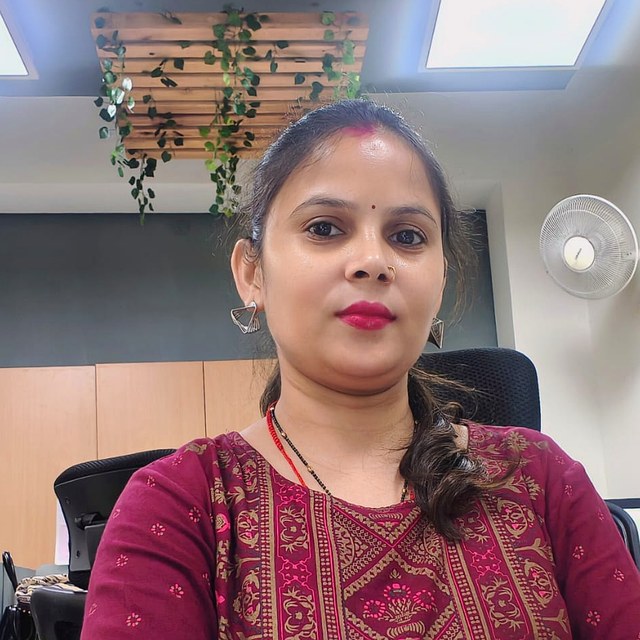 Ms. Pooja Patel, Accounts Head at Mahesh Manglesh Plastics